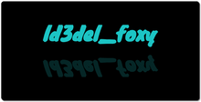 ld3del_foxy XXL Gaming Mousepad