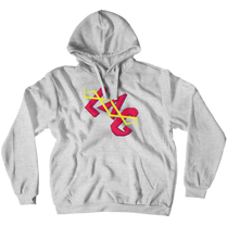 Lag Spike Hoodie (Center design) (No-Zip/Pullover)
