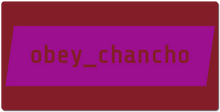 obey_chancho XXL Gaming Mousepad