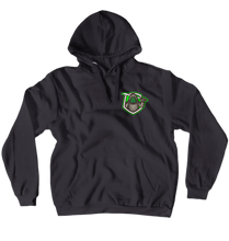 Hoodies pullover green logo