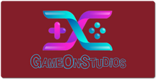 Game On Studios Server Logo Gaming Mousepad