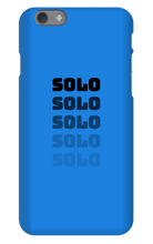 Fading Solo Text iPhone Phone Cases