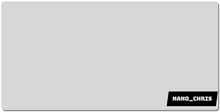 nano_chris XXL Gaming Mousepad