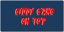 Giddy Gang Red XXL Mousepad!