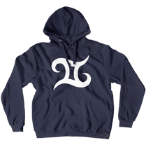 Sudadera capucha "logo Iagoba.com blanco"