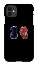 Red and Blue iPhone Phone Cases