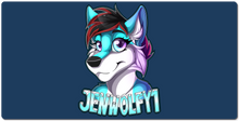 jenwolfy1 XXL Gaming Mousepad