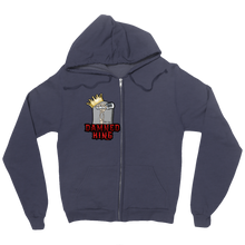 DAMNEDKING LOGO ZIP HOODIE