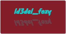 ld3del_foxy XXL Gaming Mousepad