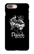 Elizaveta iPhone Cases (White On Color)