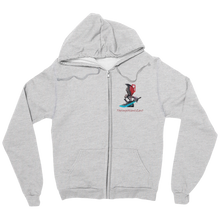 Zer0's Logo Zip-Up-Hoodie