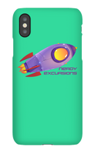 Nerdy Excursions Rocket iPhone Phone Cases