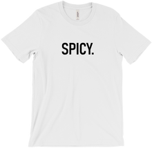 SPICY. Tees (Black on White)