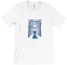 Snowy Fox Plays T-Shirt (NEW LOGO)