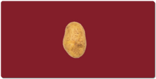 pearls XXL potato Gaming Mousepad