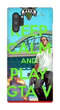 Keep Calm And Play Gta  Samsung Phone Case