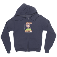 I Survived Battlefield V Zip Up Hoodie