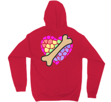 Rainbowne Heart Hoodies Back Print