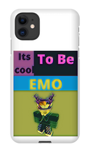Its Cool To Be EMO iPhone Case(Color Bright  FTX)
