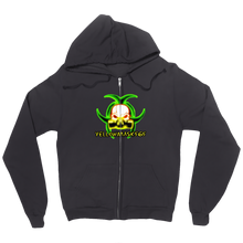 YellowMask565 Logo Zip Up Hoodie