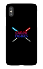 Saber Fights Lightsaber Cross Phone Case (Iphone)