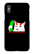 demoncatdaphne iPhone Phone Cases Picklecat