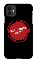 NightMind's Army iPhone Cases