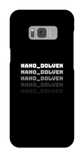 Nano_Dolven's Samsung Phone Cases White Text