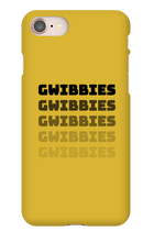 Gwibbies Tekst | Iphone case