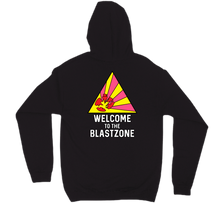 Welcome to the Blastzone Hoodies Back Print