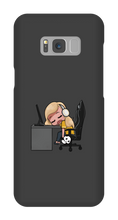 Desk Chibi Samsung Phone Cases