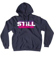 STILL Purple/Pink Logo Hoodie