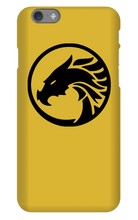 QcDragonz iPhone Phone Cases Black Logo