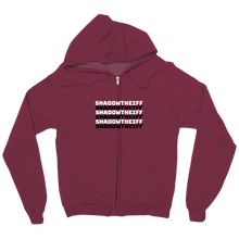 Stacked Shadow Zip-Up-Hoodie