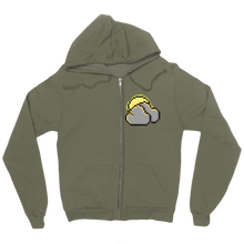 Moon Zip Up Hoodie
