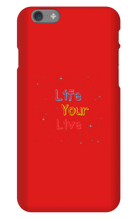 Funda para iPhone "Life your live"