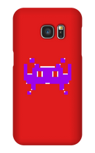 Purple Invader Samsung Phone Case