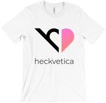 Heckvetica Black/Pink Logo T-Shirt