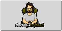 sw3aty_tryh4rd XXL Gaming Mousepad