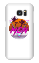 MoN's Synthwave Logo Samsung Phone Case