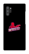 Funda de iphone con el logo de IMPROSITO