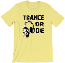 Trance or die - Black letters