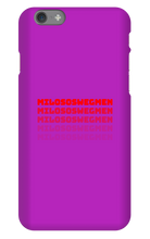 MILOSOSWEGMEN Iphone case (Red)