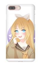 miko_ribbit iPhone Phone Cases (art by dellelone)