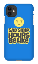 Sad Simp iPhone Phone Cases