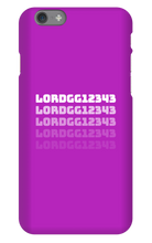 lordgg12343 iPhone Phone Cases