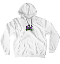 Purple Mask, Full Logo (with name) Pullover Hoodie