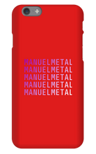 manuelmetal iPhone Phone Cases
