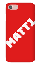 matt1 iPhone Phone Cases