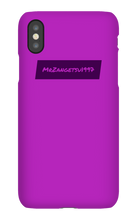 MrZangetsu1997 iPhone Phone Case (Purple)